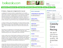 Tablet Screenshot of centrosesteticaybelleza.com